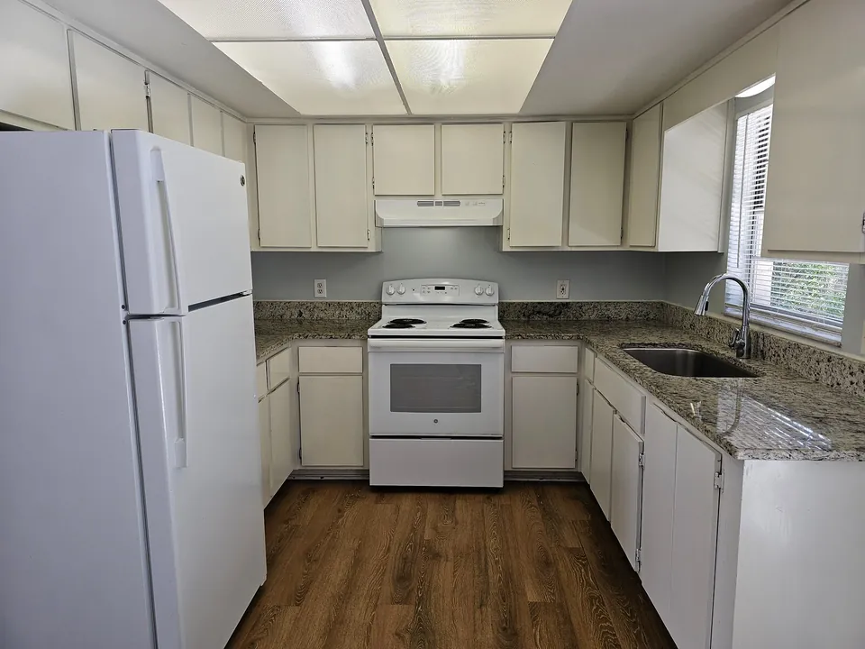 Kitchen galley at 1277 Sylvia Avenue