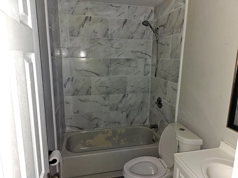 Unit bathroom at 1277 Sylvia Avenue