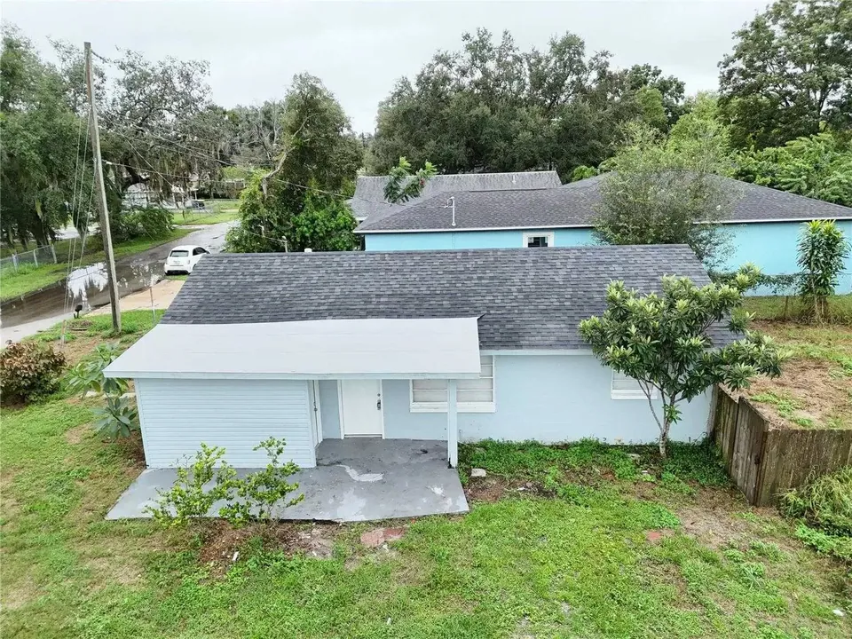 Front aerial at 129 Florida Drive