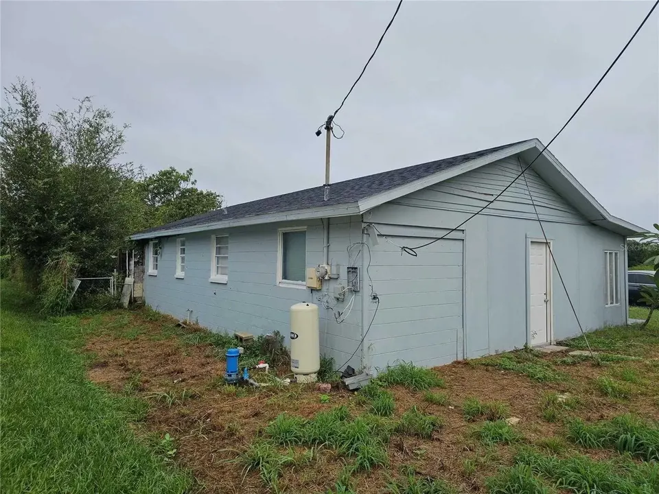 Utility side exterior at 129 Florida Drive
