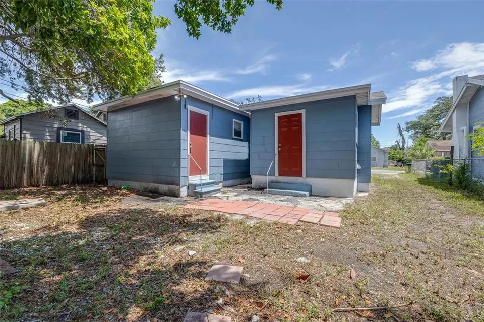 Rear exterior and yard at 1311 Prescott Street S