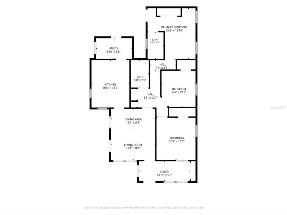 Floor plan of 1311 Prescott Street S
