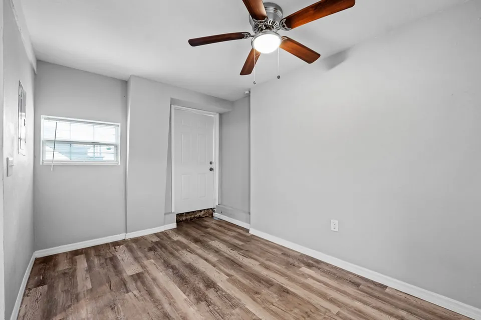 Living area near the front entry