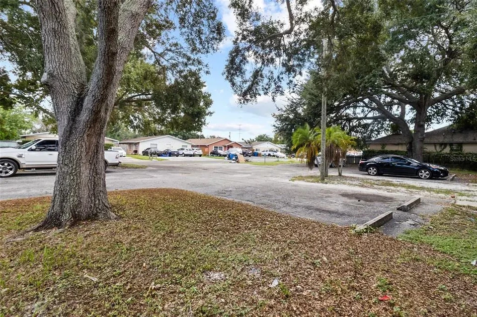 Street and parking area beside the property at 3735 141st Place