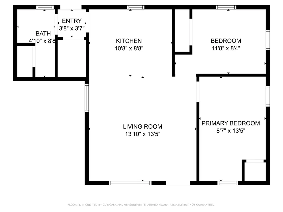 Combined floor plan for 5101 37th Street North
