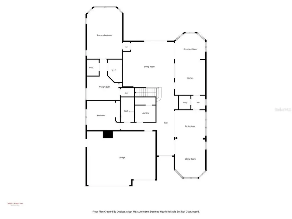 Floor plan of 9113 Creedmoor Lane